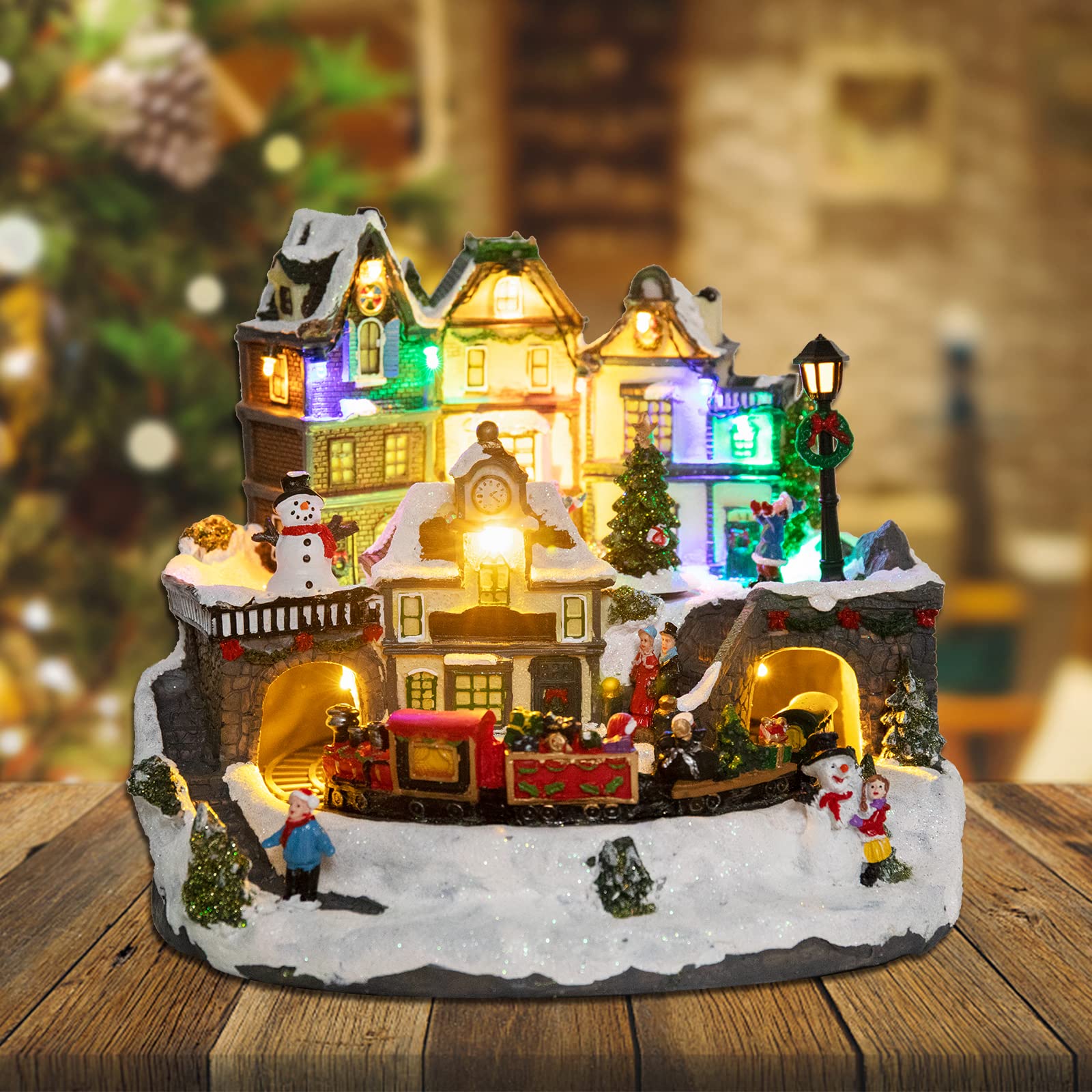 Amazon.co.jp: WONDER GARDEN クリスマスビレッジハウスデコレーション