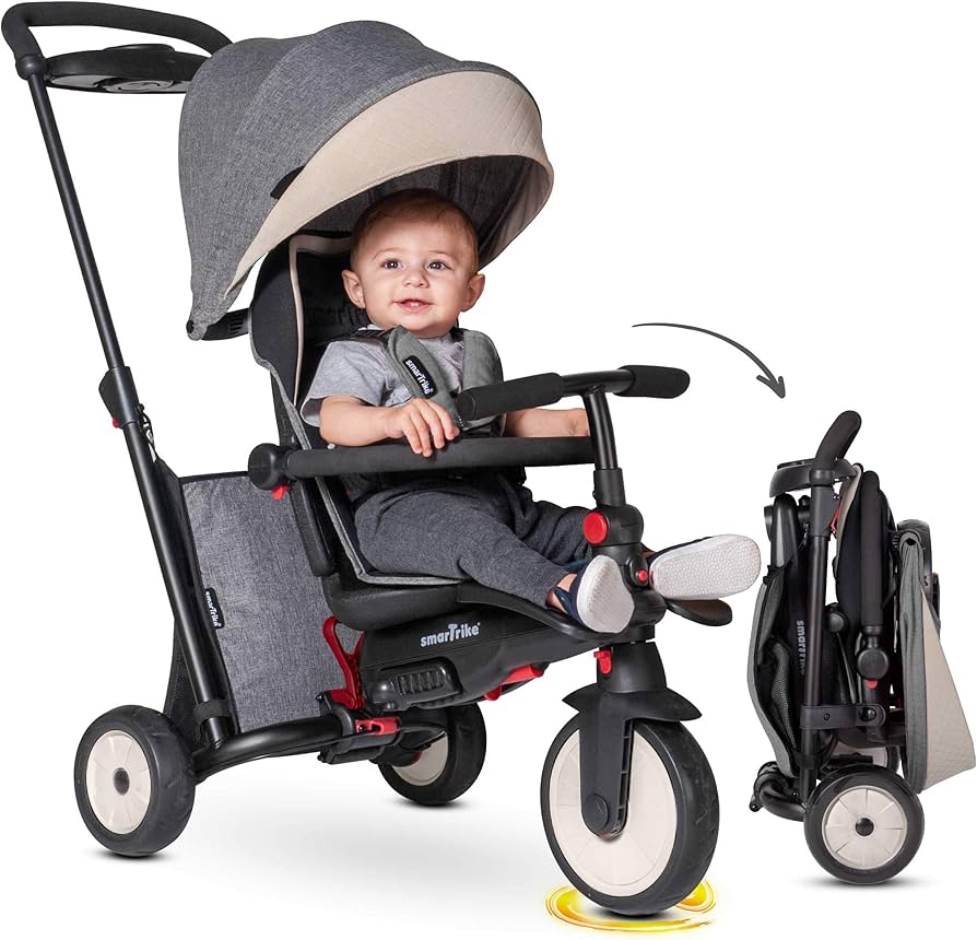 Amazon | スマートライク STR5 三輪車 1歳 超コンパクト 折りたたみ 6