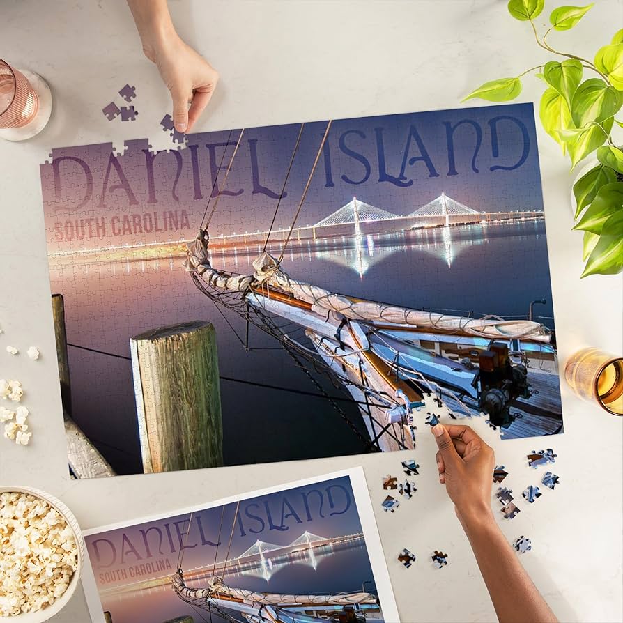 Amazon.com: Daniel Island, South Carolina, Sailboat and Arthur