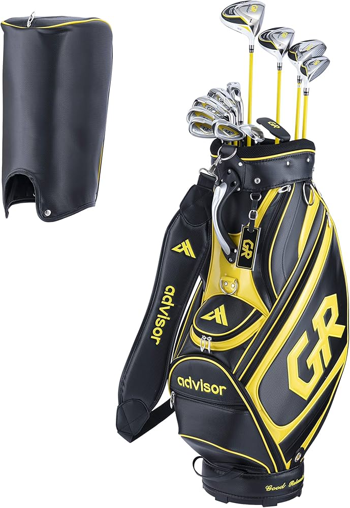 Amazon.co.jp: advisor(アドバイザー) メンズゴルフクラブ12本組バッグ