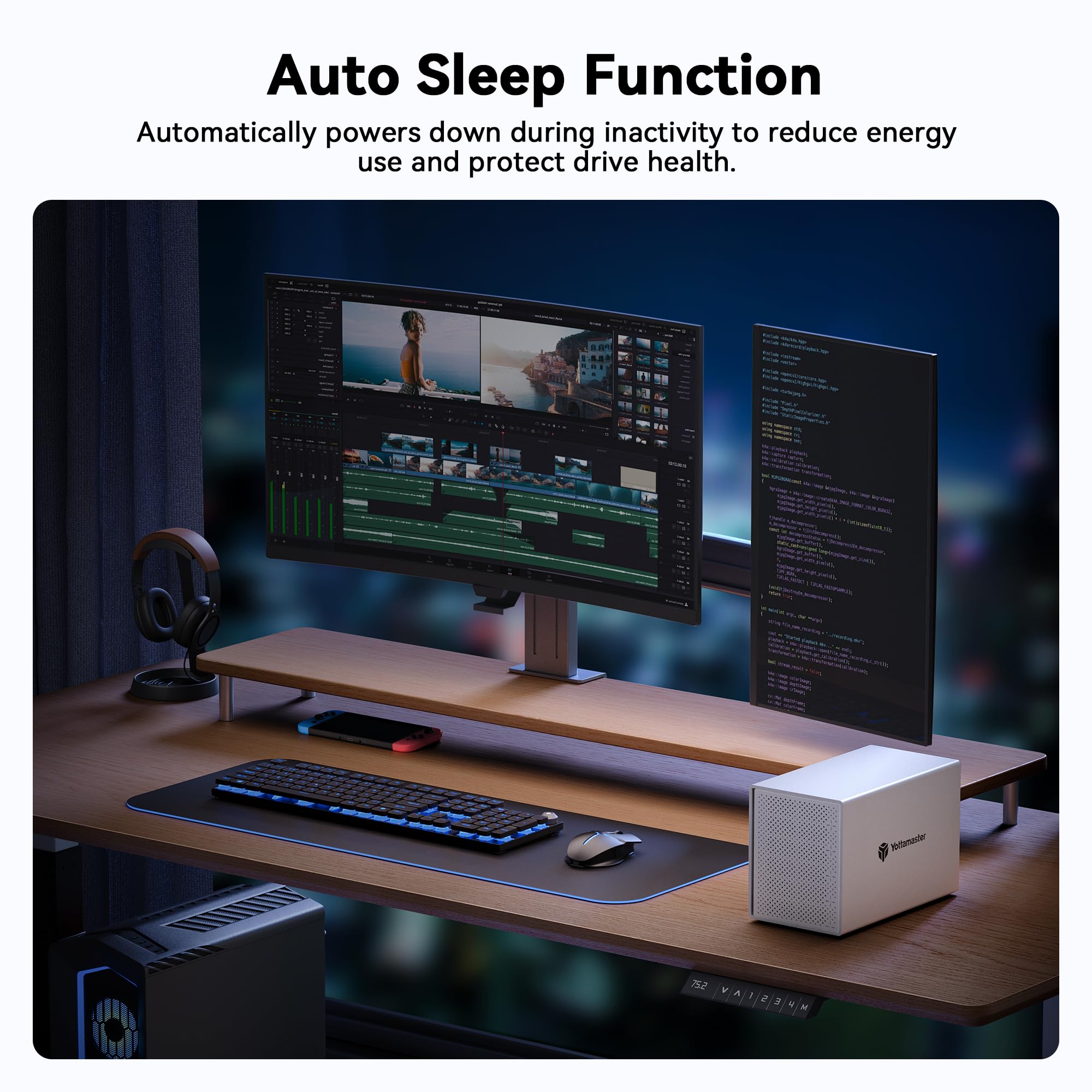 Amazon.co.jp: Yottamaster (5Bay) HDDケース 3.5インチ USB3.0接続