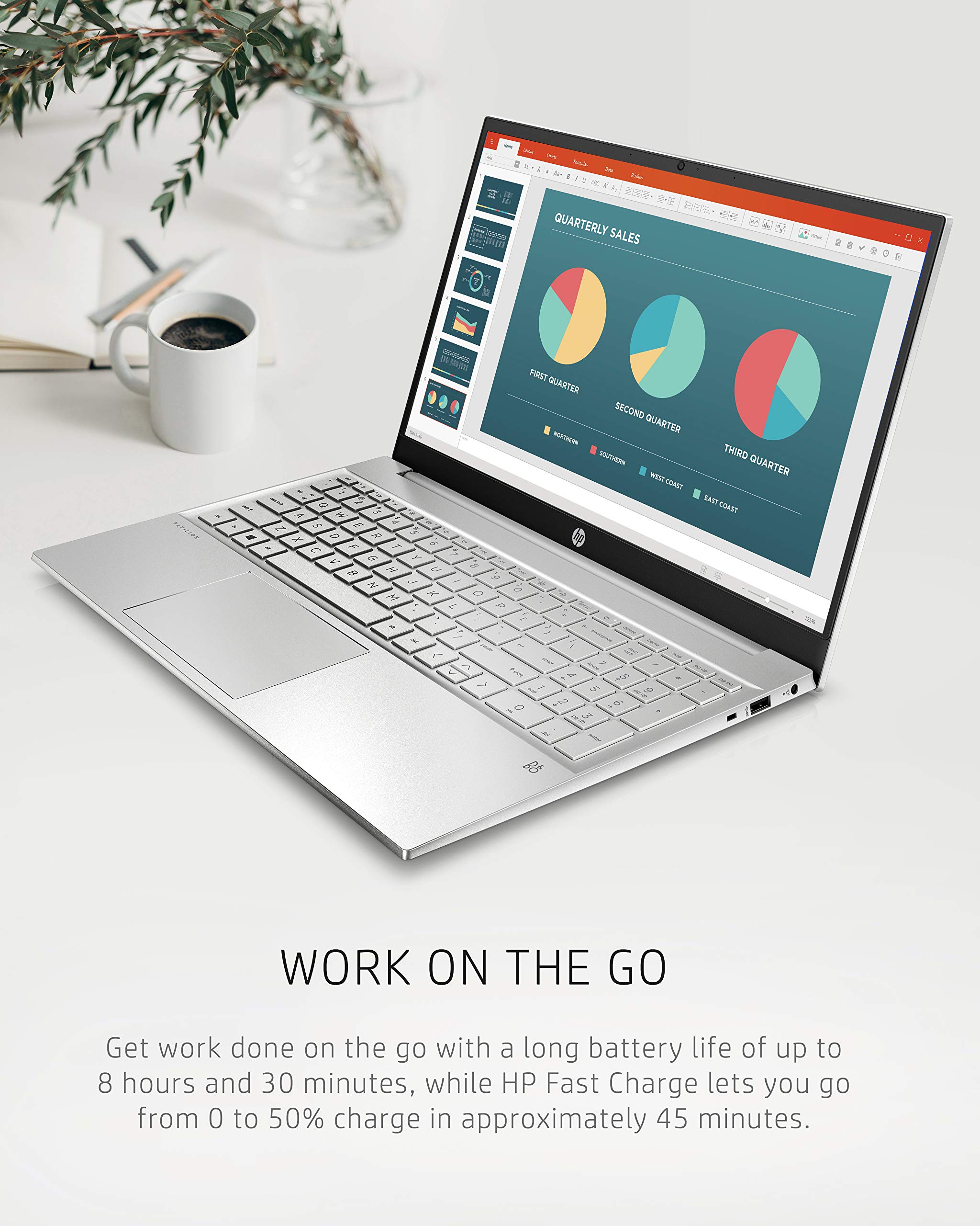 Amazon.co.jp: HP Pavilion 15 ノートパソコン、AMD Ryzen 5 4500U