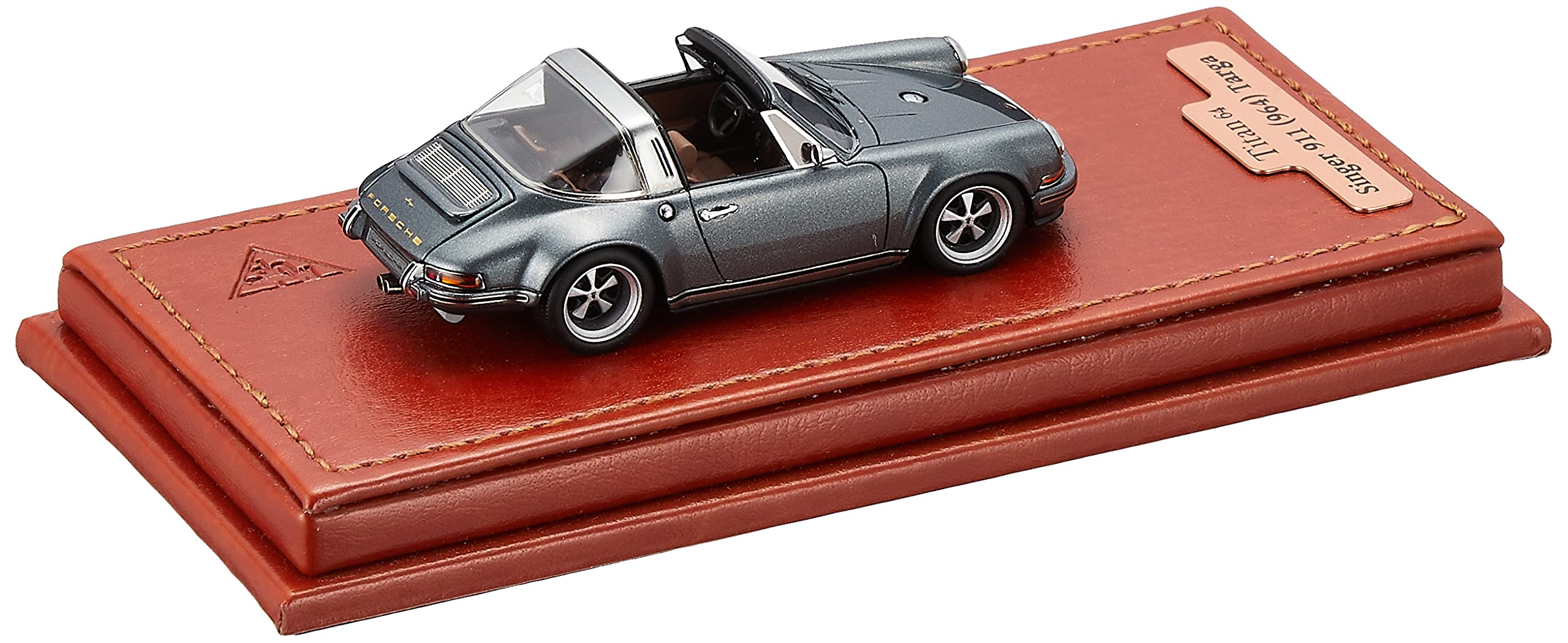 Amazon | Titan64 1/64 Singer 911 (964) Targa ガンメタリック 完成品