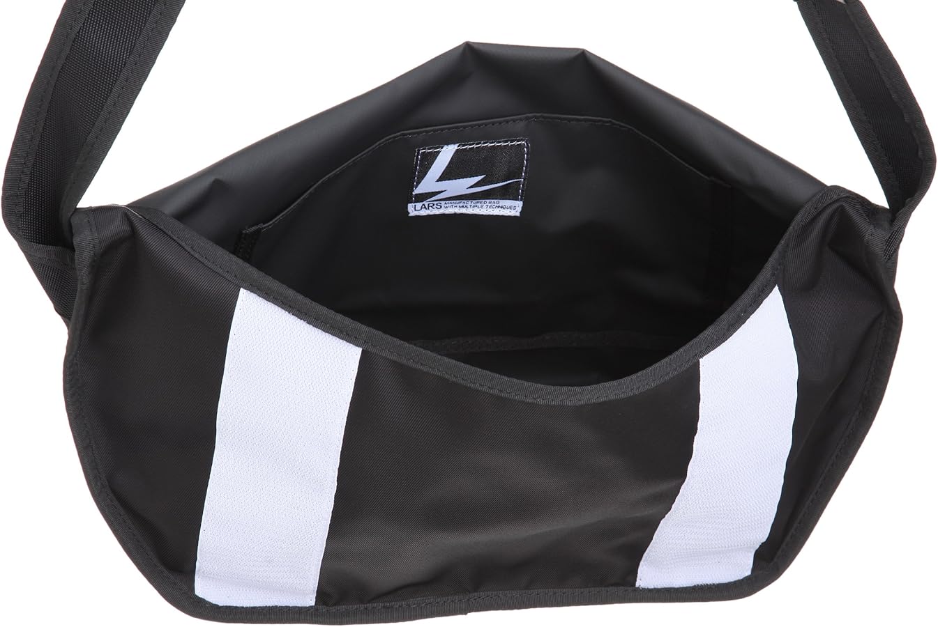Amazon | [ラーズ] 728FIXEDGEAR ミニ メッセンジャーバッグ (ブラック
