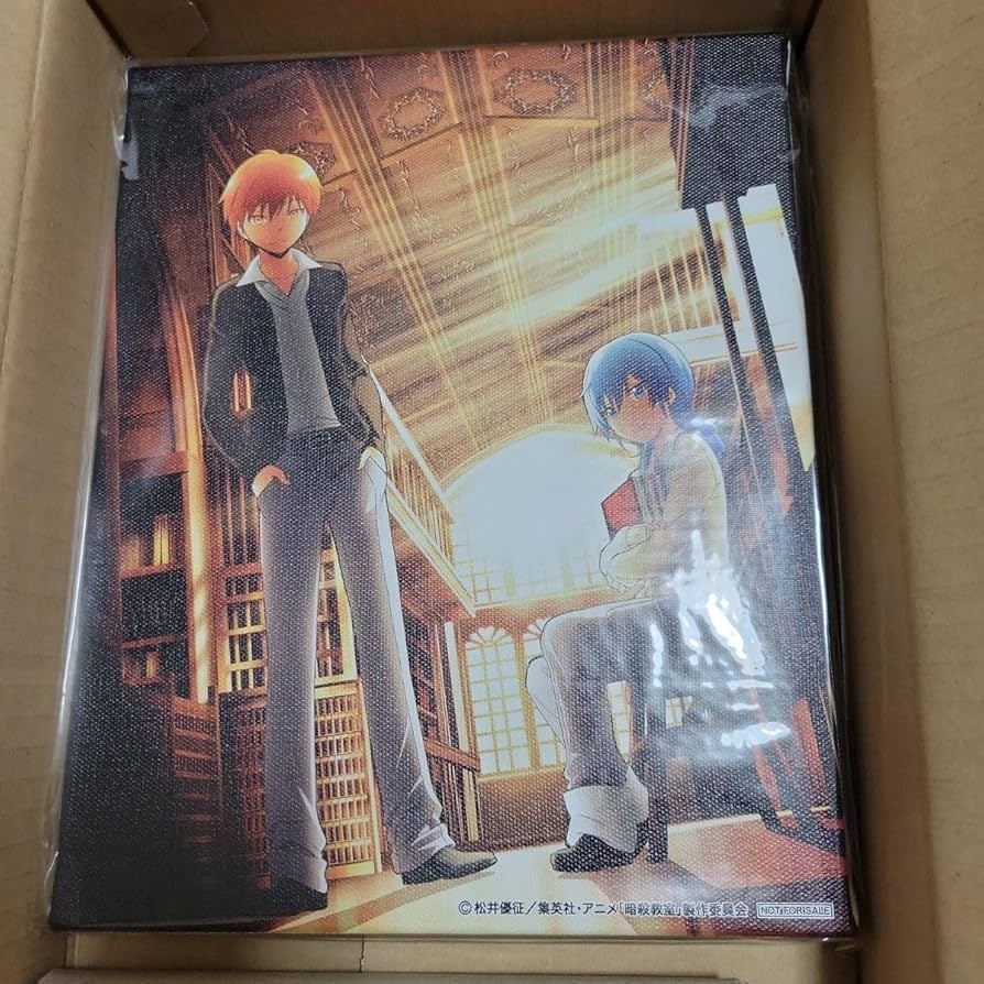 Amazon.co.jp: 暗殺教室 全巻購入特典 キャンバスアート 潮田渚 赤羽業