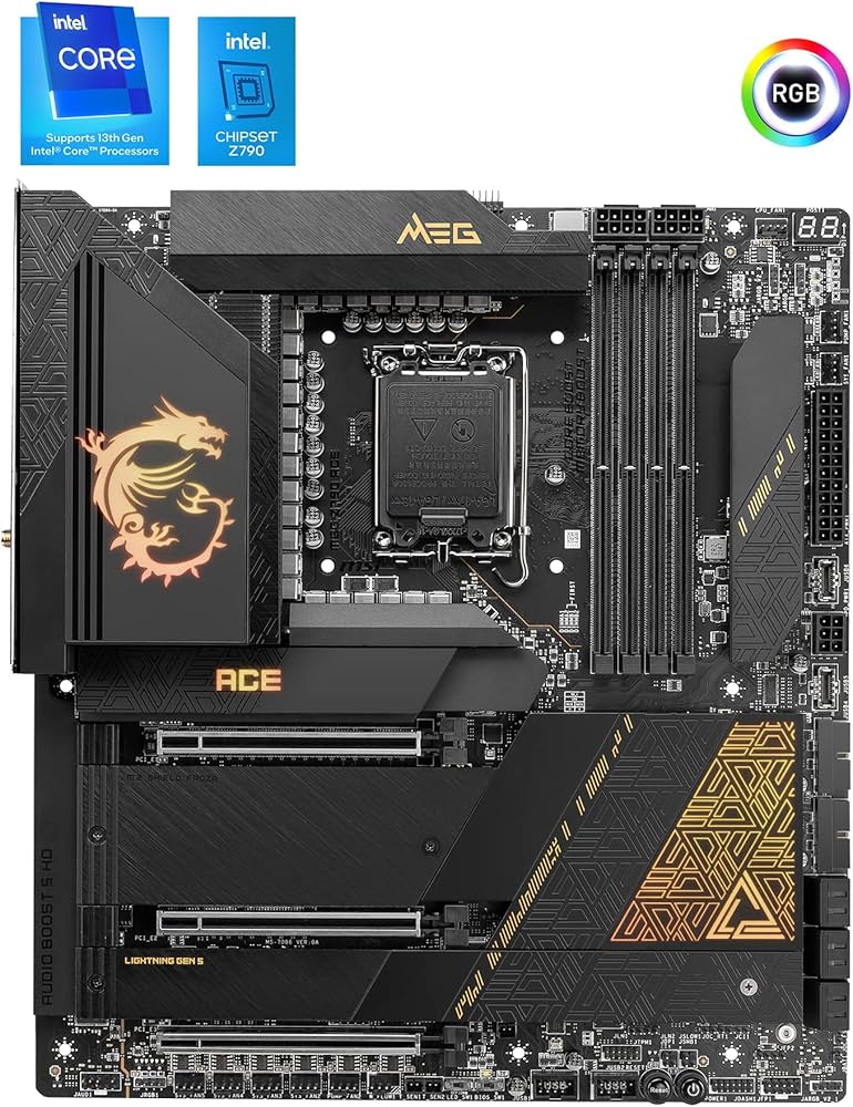 Amazon.co.jp: MSI MEG Z790 ACE マザーボード E-ATX - Intel Core 12
