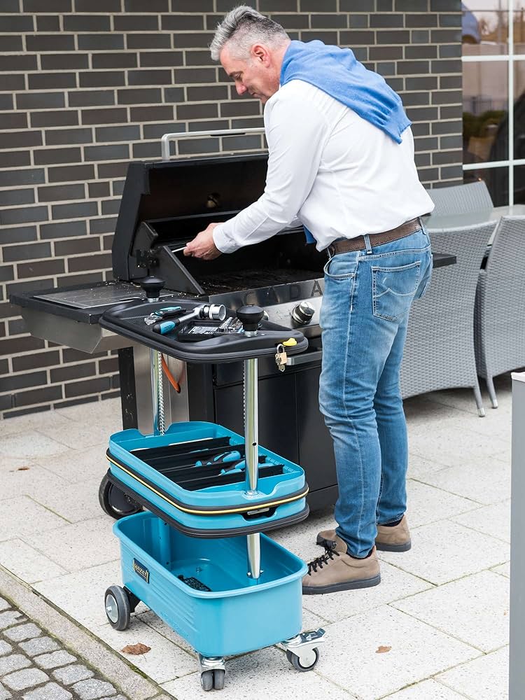 Amazon.co.jp: HAZET (ハゼット) ツールトロリー 166N 4段構成 工具