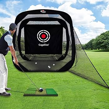 Amazon.co.jp: ゴルフネット 練習用 折りたたみ 室内屋外