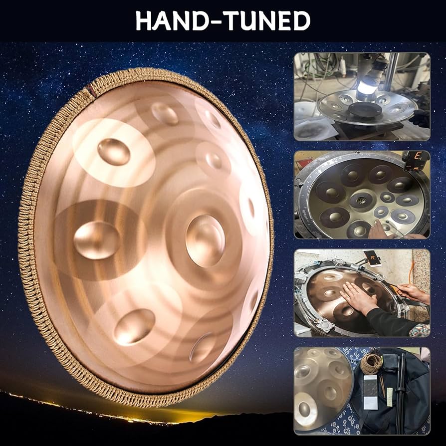 Amazon | ハンドパン 9音/10音/12音 楽器 KoKoty Handpan Drum ニ短調