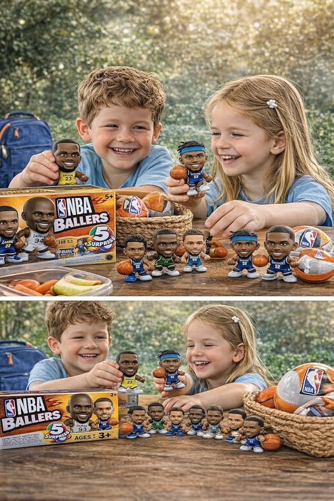 Amazon.co.jp: ZURU 5 サプライズ NBA Ballers シリーズ 2 公式 NBA