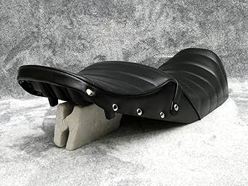 Amazon | XJR400 前期 タックロールシート (黒 レザー 鋲打ち