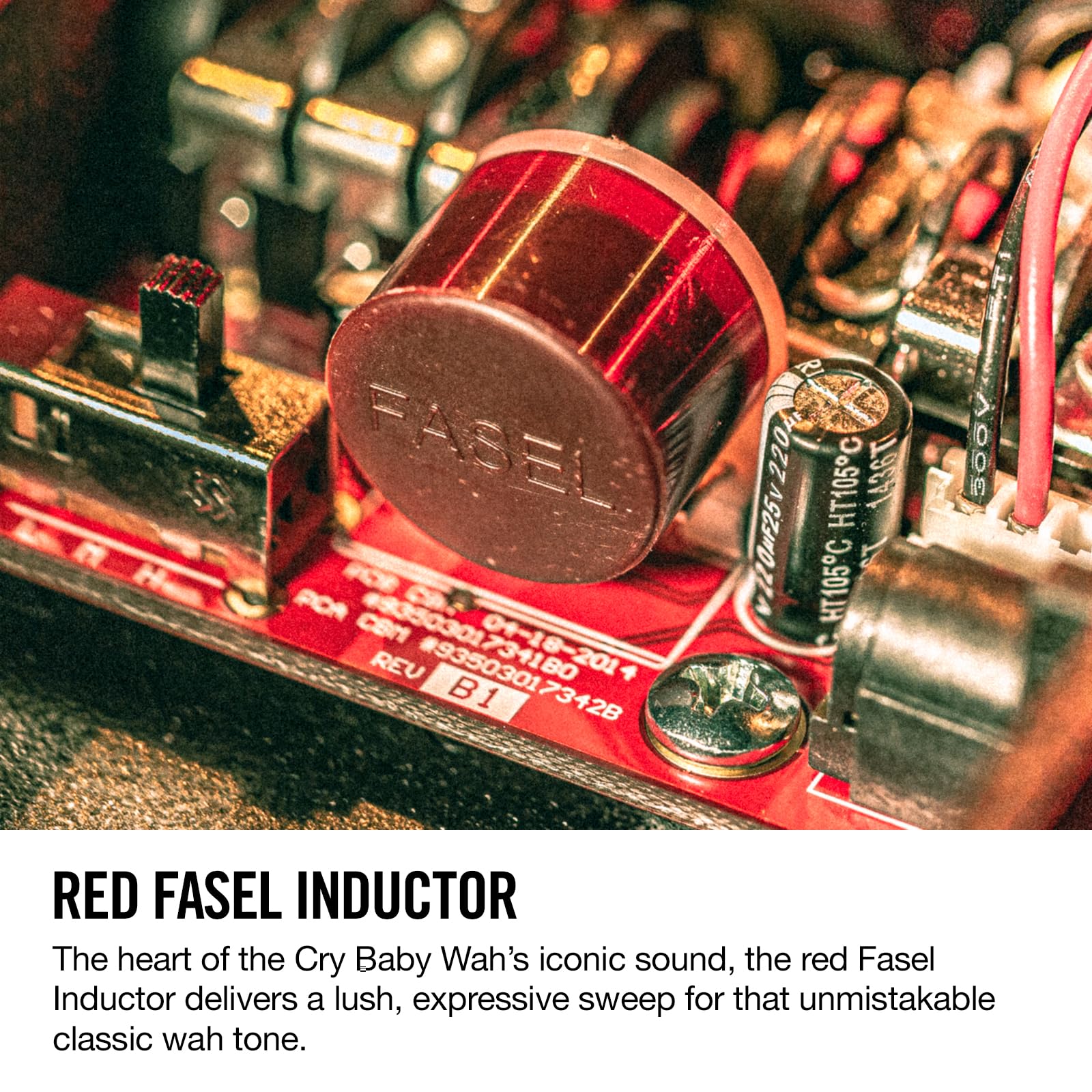 JIM DUNLOP - CBM95 Cry Baby Mini Wah - Pedale Wah Compatto con