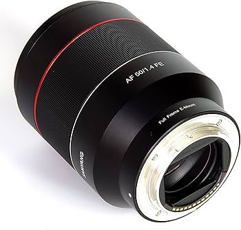 Amazon.co.jp: SAMYANG 単焦点標準レンズ AF 50mm F1.4 ソニー αE用
