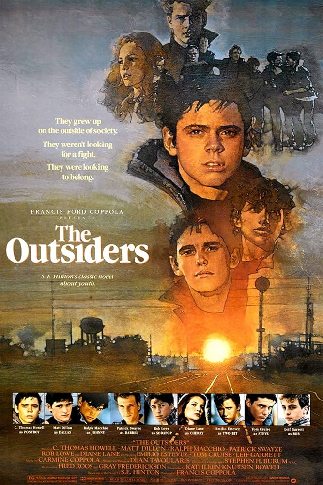 Amazon.co.jp: The Outsiders 映画ポスター 12x18インチ (30cmx46cm