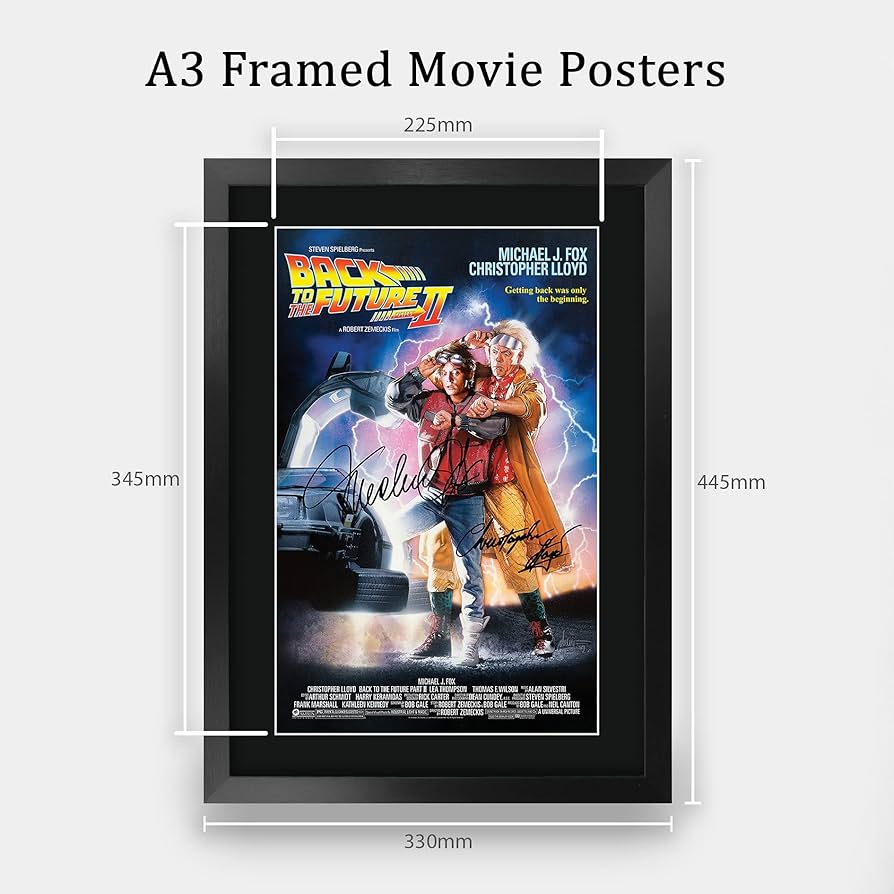 Amazon.co.jp: HWC Trading Back to the Future 2 映画ポスター