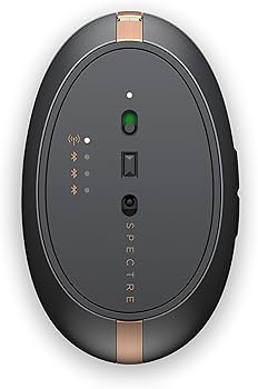 Amazon.com: HP Spectre Rechargeable Mouse 700 (Dark Ash, 3NZ70AA