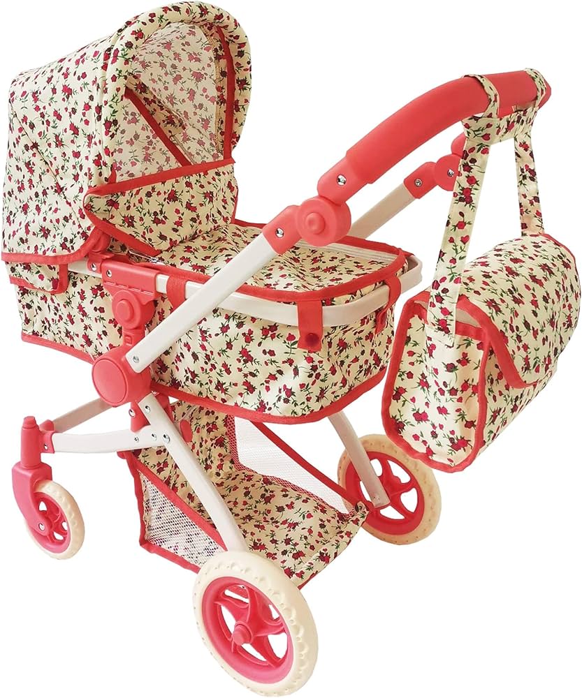 Amazon.co.jp: コンバーチブルコンボ 赤ちゃん人形 ベビーカー 3歳以上