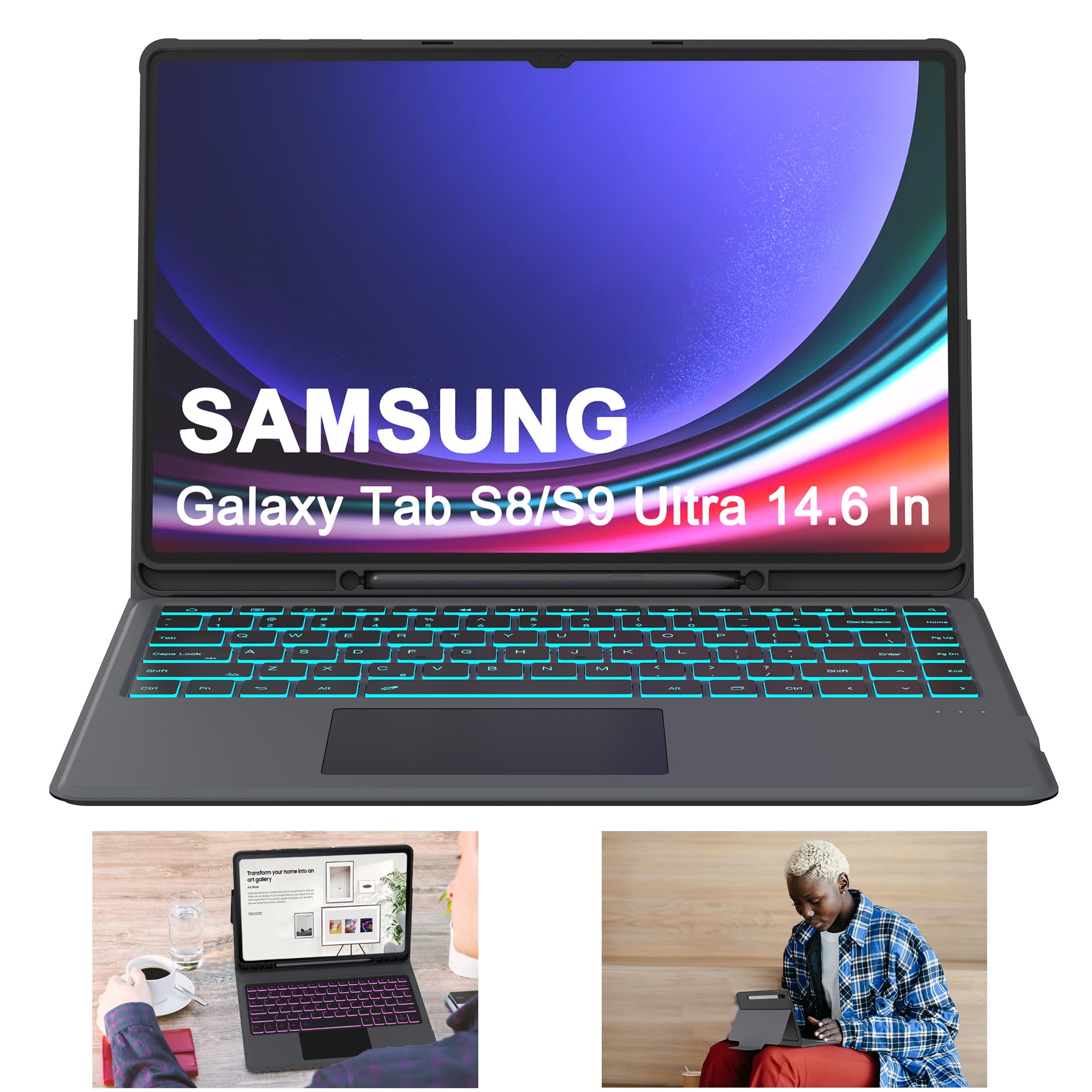 Amazon.co.jp: Samsung Galaxy Tab S9 Ultra /S8 Ultra 14.7インチ