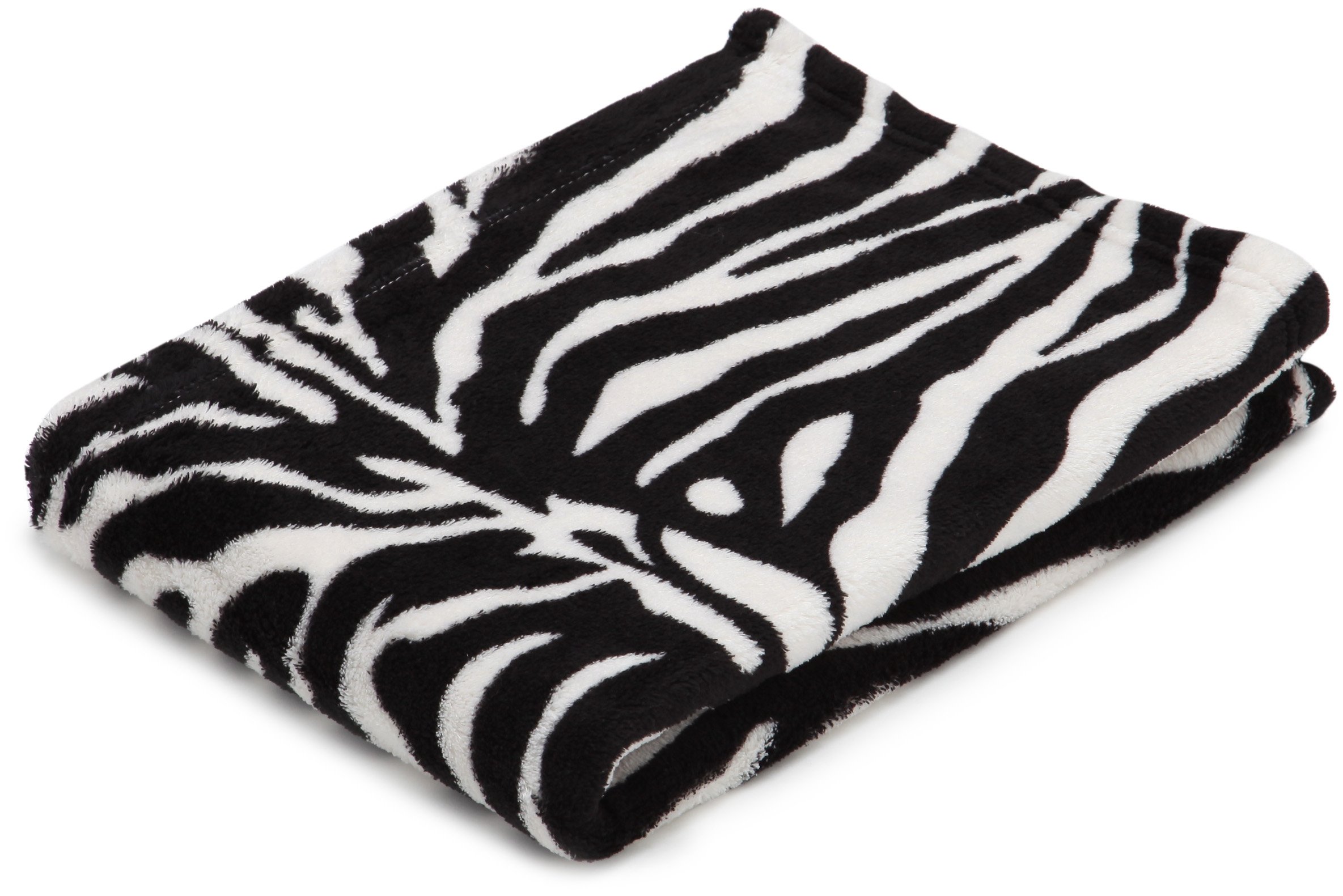 Amazon｜西川リビング ウォームズー やわらか ひざ掛け ゼブラ 柄 2253