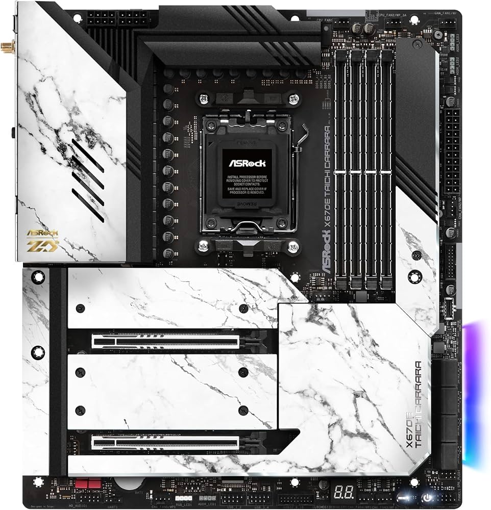 Amazon | ASRock マザーボード X670E Taichi Carrara AMD Ryzen 7000