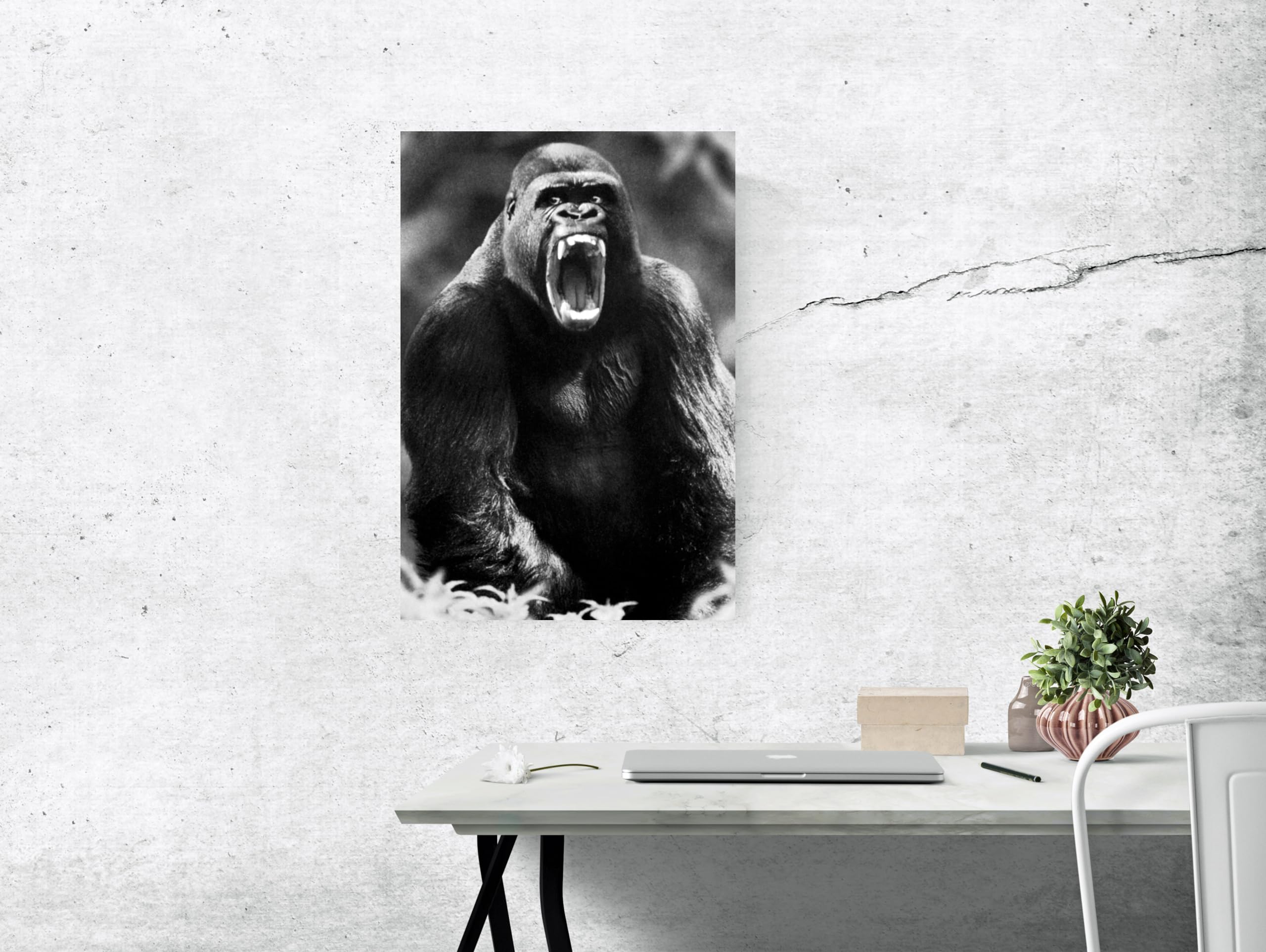 MONKEY MARK ゴリラ・ウォリアー グラフィックアート A1サイズ MONKEY