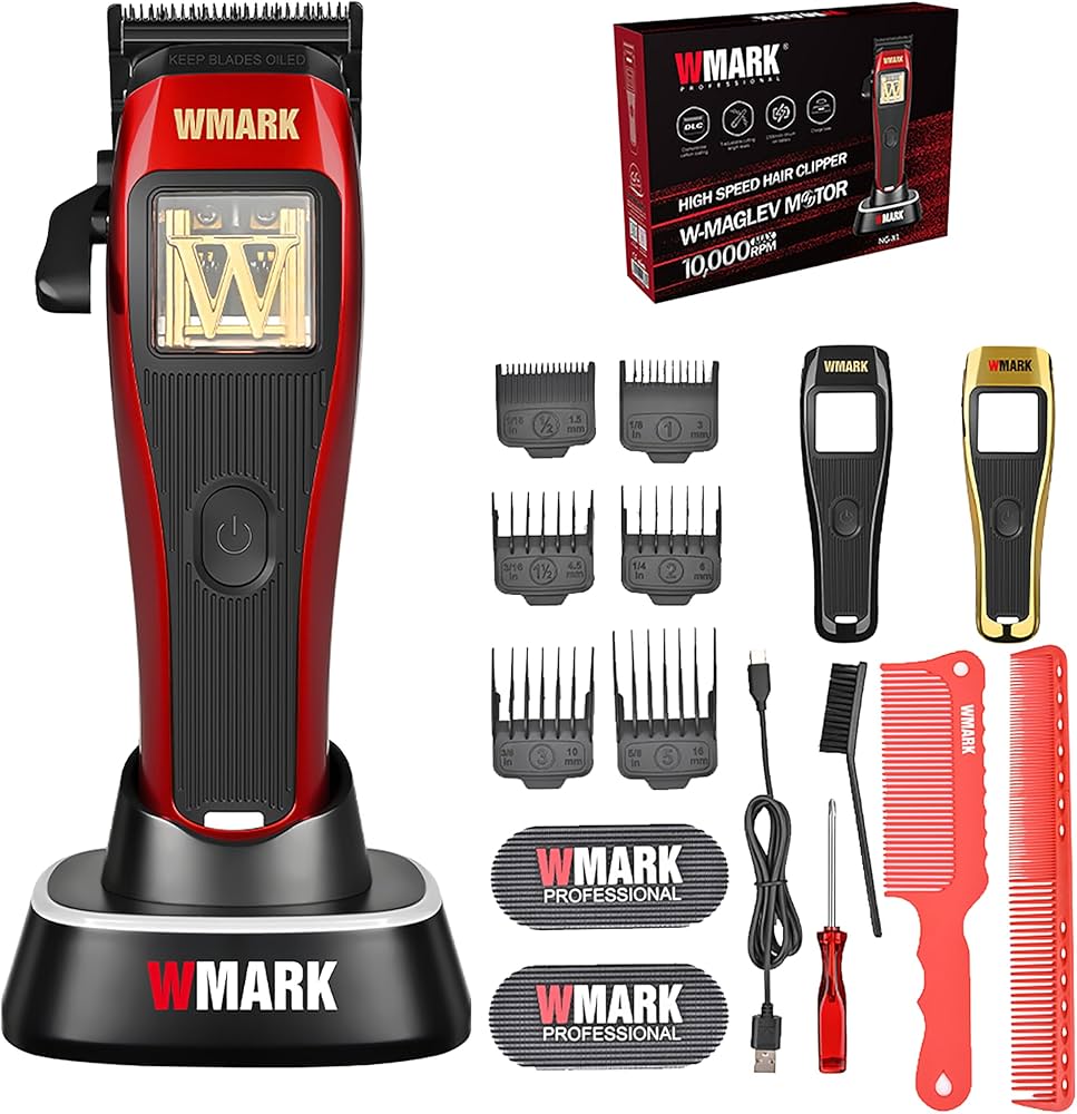 Amazon.com: WMARK Professional Durable Cordless Hair Clipper for