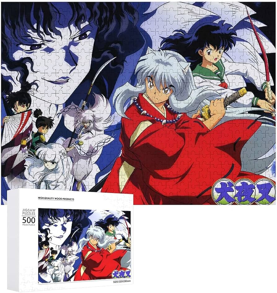 Amazon | 500/1000ピース 犬夜叉 ジグソーパズル 面白い 木のパズル