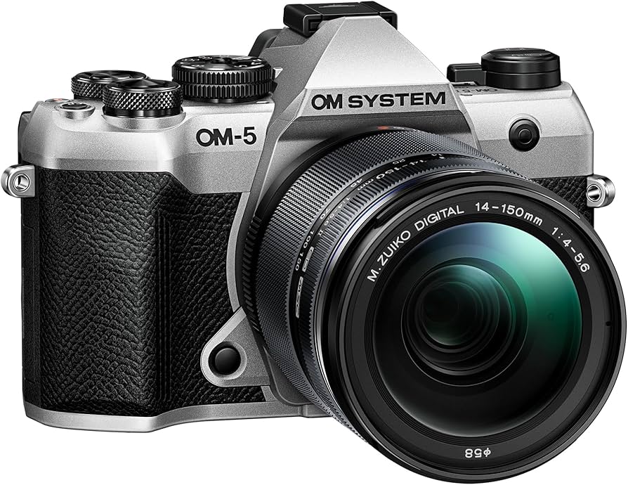 Amazon.com : OM SYSTEM OM-5 Mark II SLV w/M.ZUIKO Digital 14-150mm