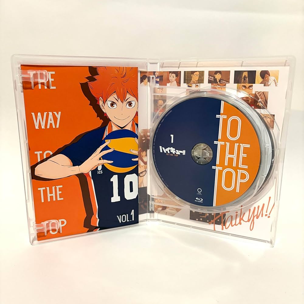 Amazon.co.jp: 【Blu-ray】ハイキュー!! TO THE TOP 初回限定版 全6巻