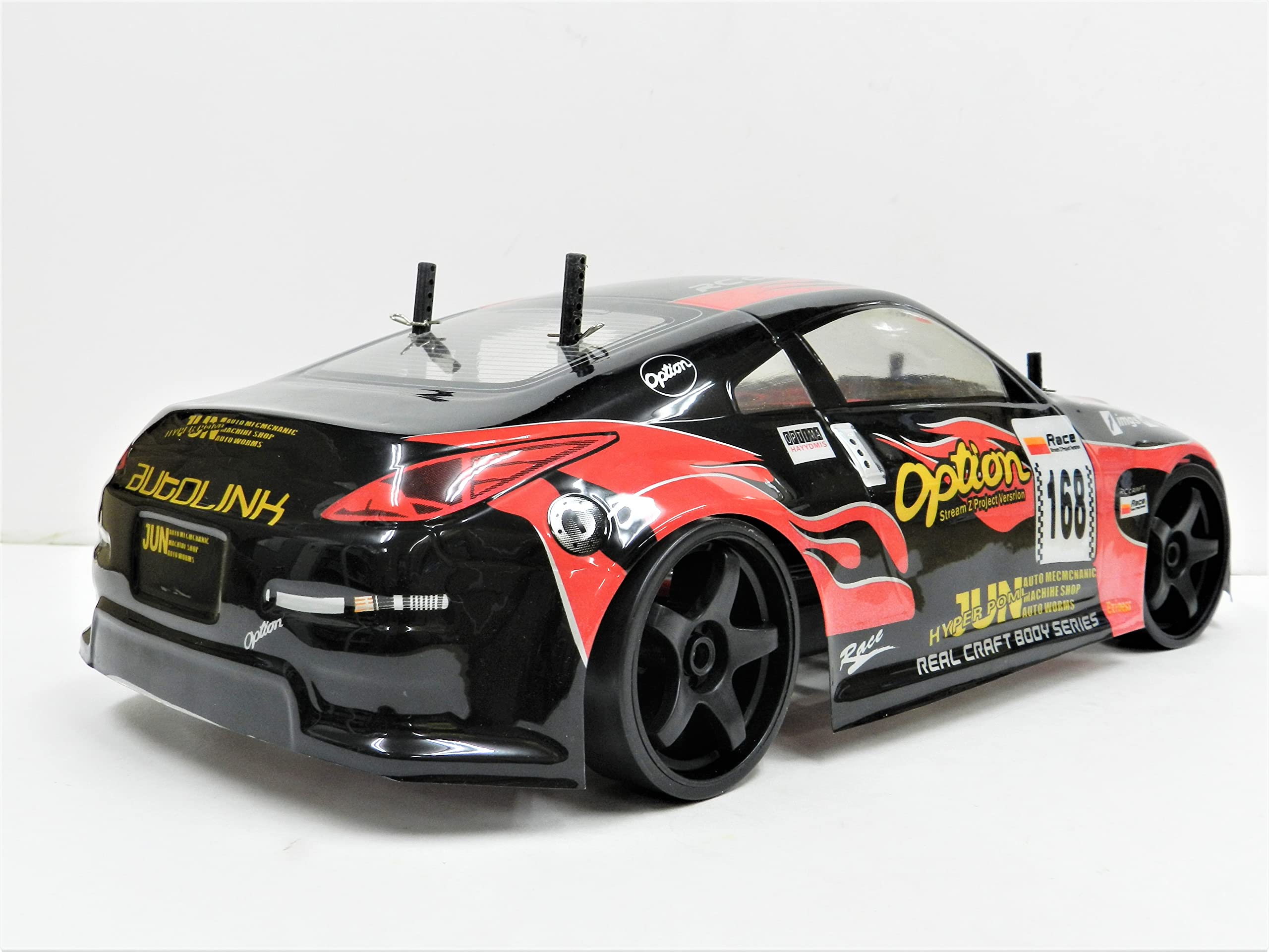 Amazon.co.jp: ターボ機能付き 2.4GHz 1/10 ドリフトラジコンカー