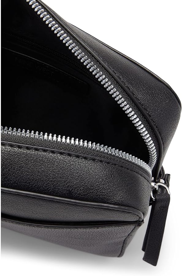 Nine West Calandra Mini Camera Crossbody Black One Size: Handbags