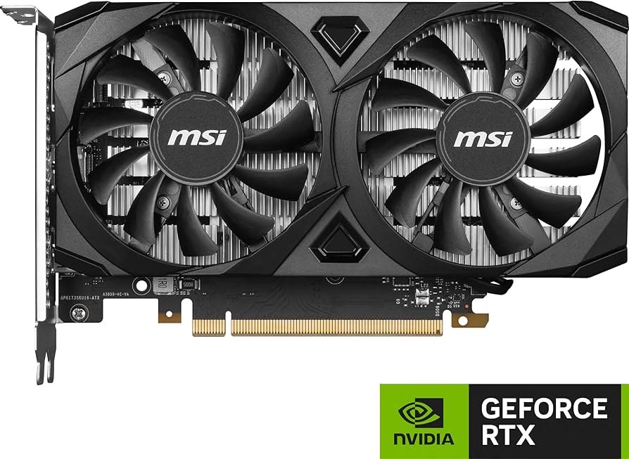 Amazon.com: msi Gaming RTX 3050 Ventus 2X 6G OC Graphics Card