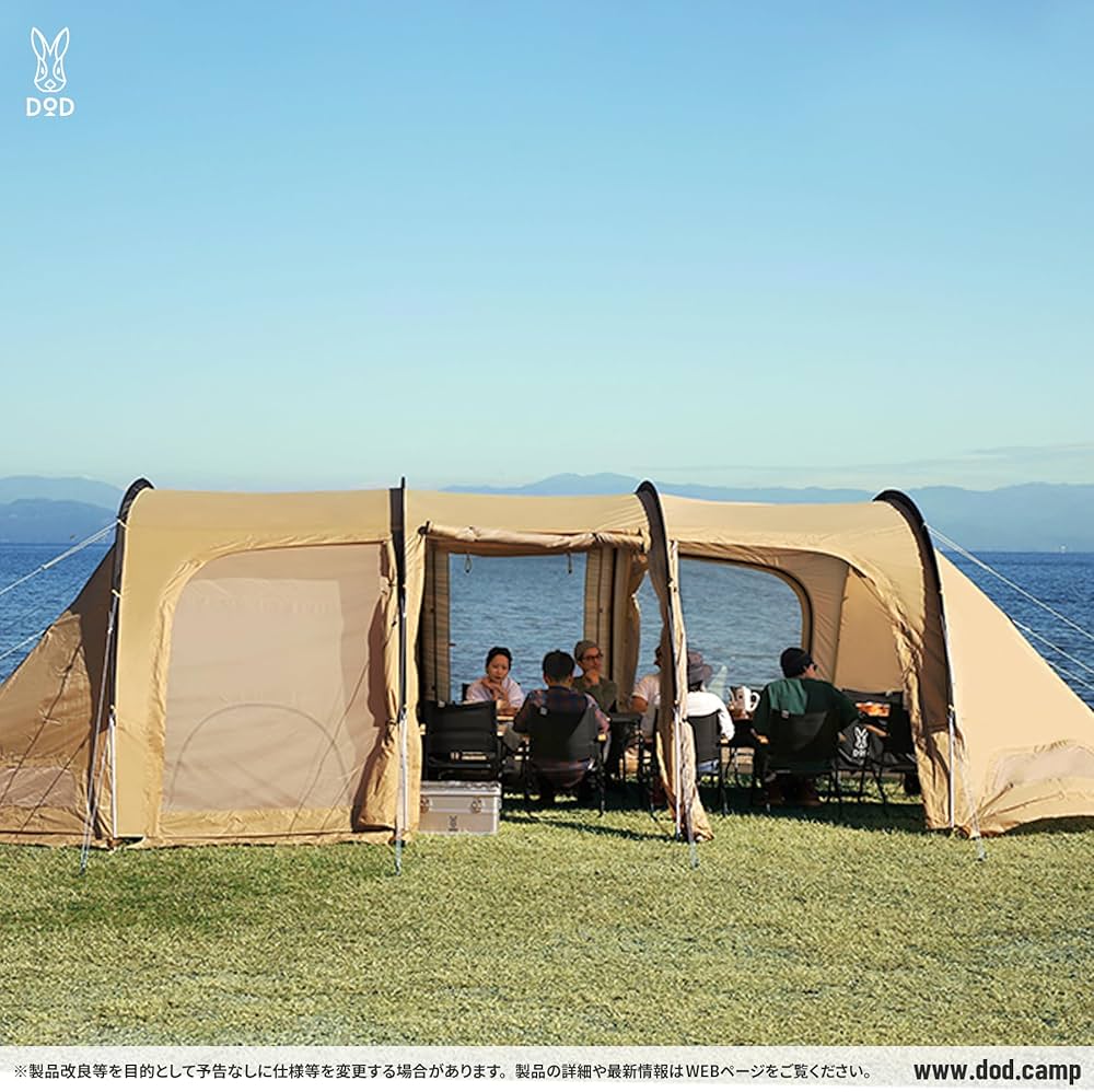 Amazon.co.jp: DOD(ディーオーディー) カマボコテント3L【6~7人用】 2