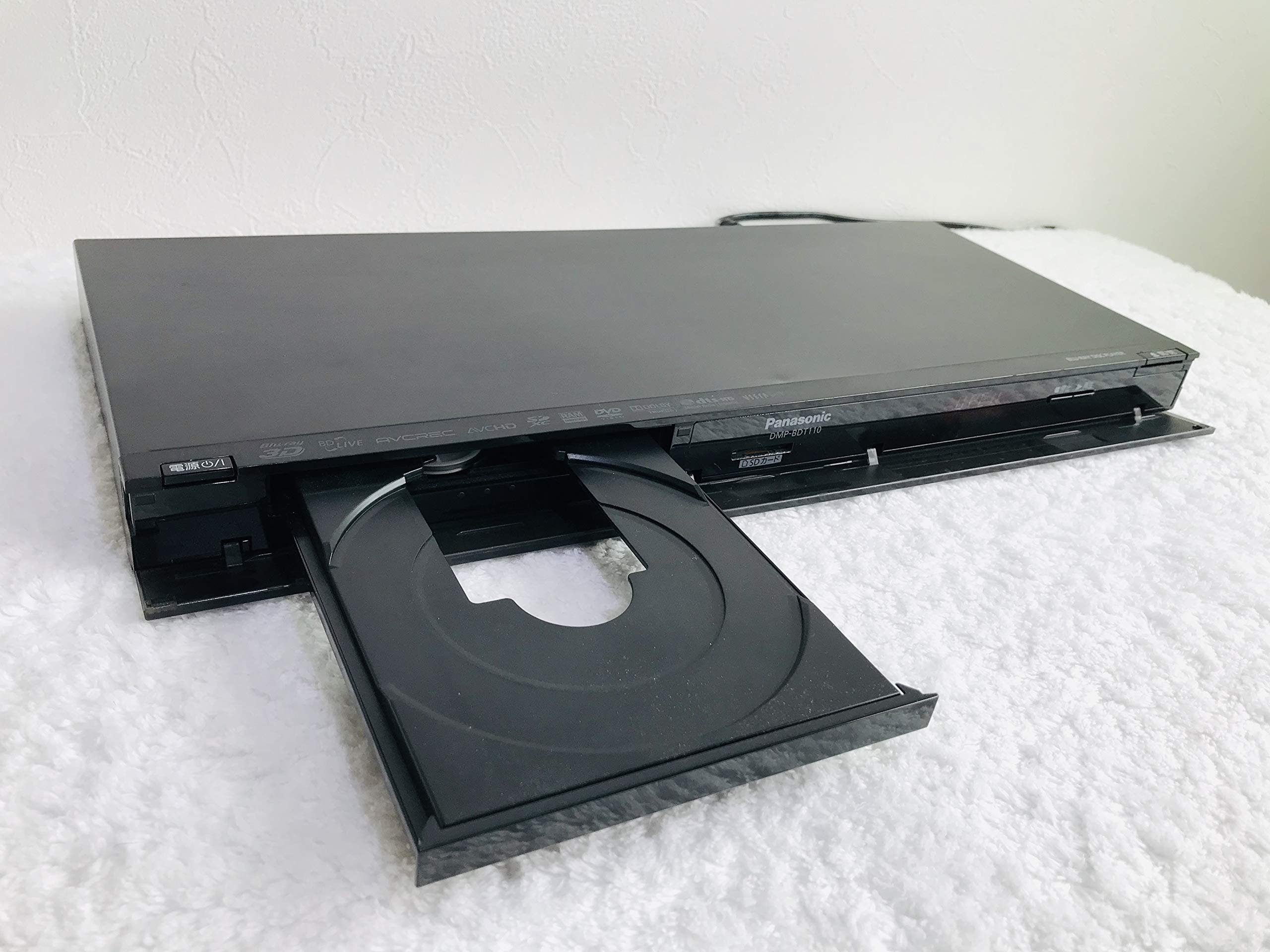 Amazon | パナソニック ブルーレイディスクプレーヤー DMP-BDT110-K