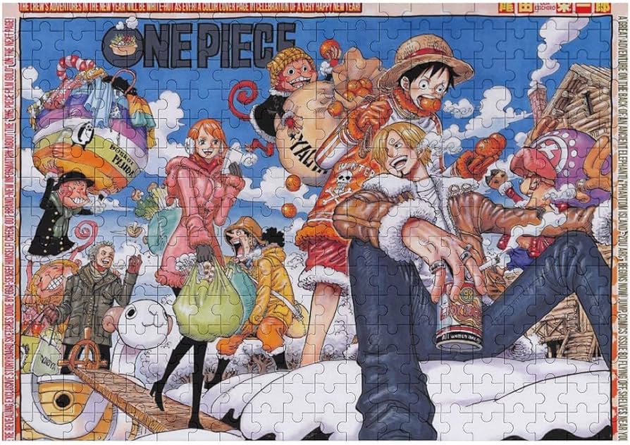 Amazon.co.jp: ワンピース/ONE PIECE 500/1000ピース 木製パズル 減圧