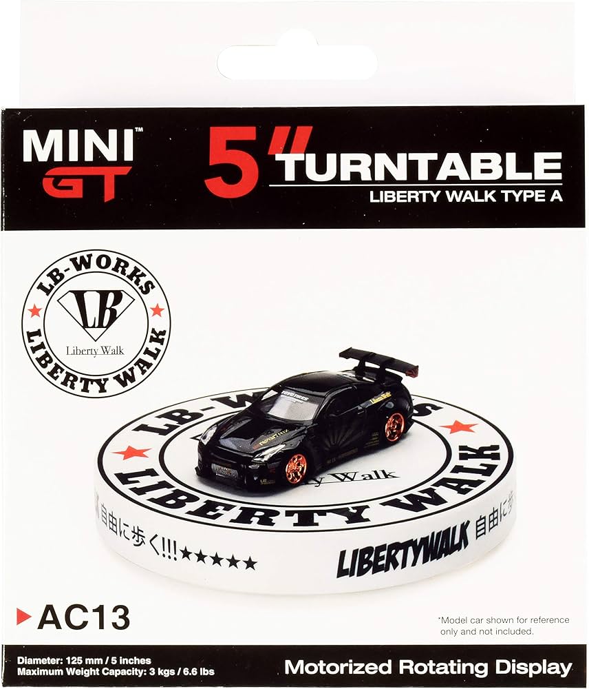 Amazon | TrueScale Miniatures MINI GT 5インチ ディスプレイ ターン