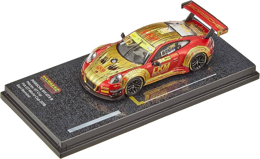 Amazon | TARMACWORKS 1/64 ポルシェ 911 GT3 R (991) Macau GT Cup