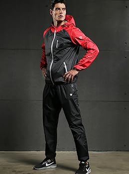 Amazon.com: Red Plume Sauna Suit for Men Outdoor Sports Hoodies