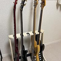 Amazon.co.jp: 木製ギタースタンド5本掛 エレキ ベース用 組み立て