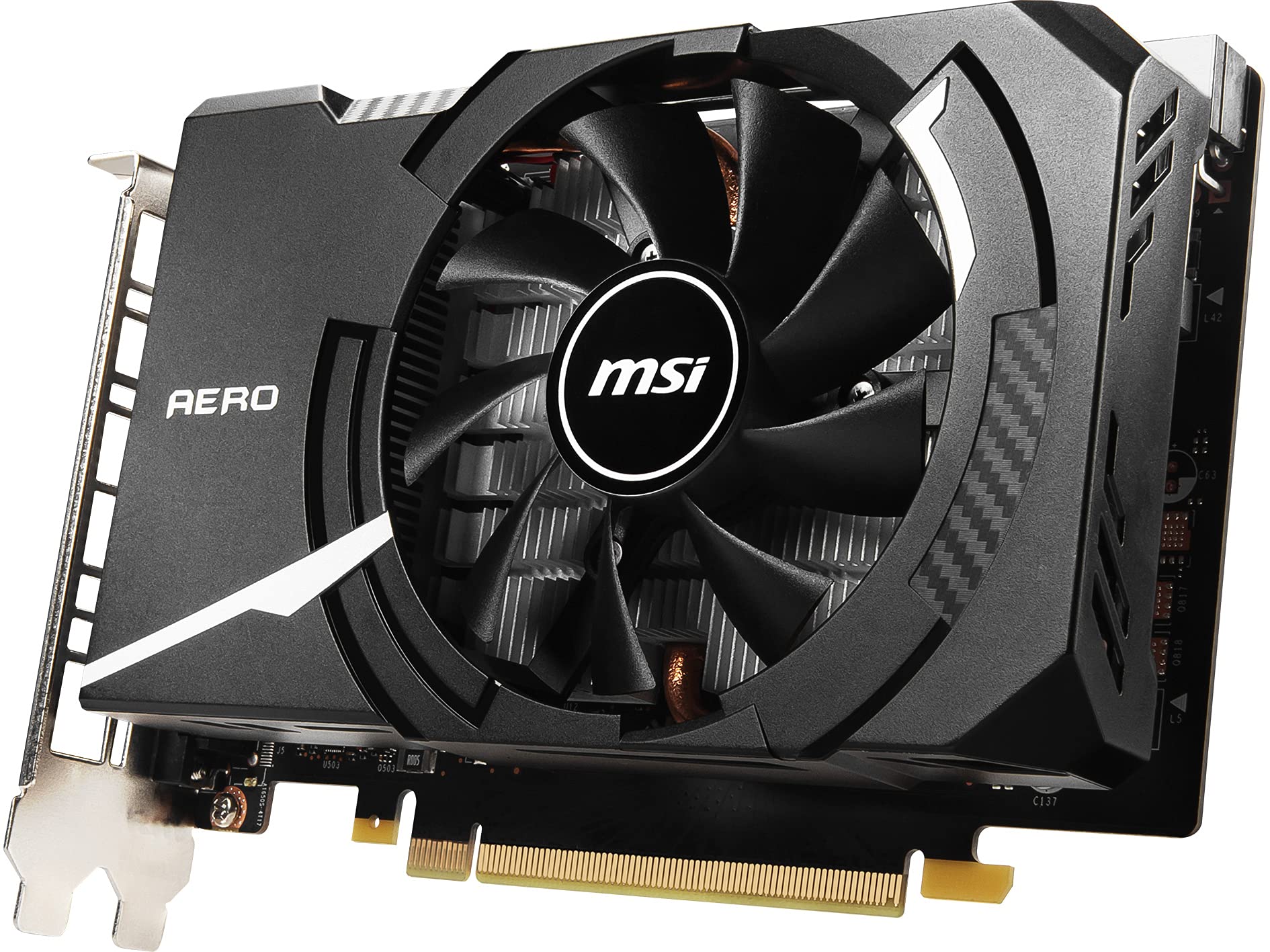 Amazon | MSI GeForce GTX 1650 D6 AERO ITX OCV2 グラフィックス