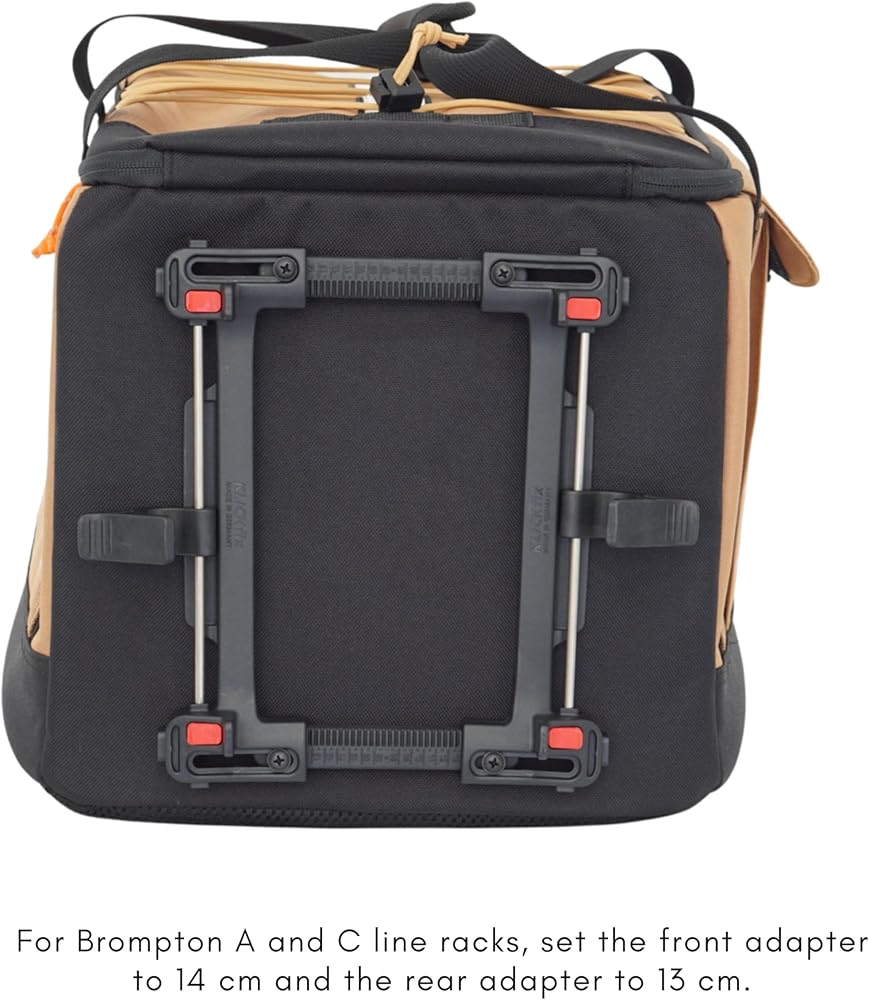 Amazon.com : Vincita Voyage B.D.R. 3-in-1 Rear Rack Bag – 37L