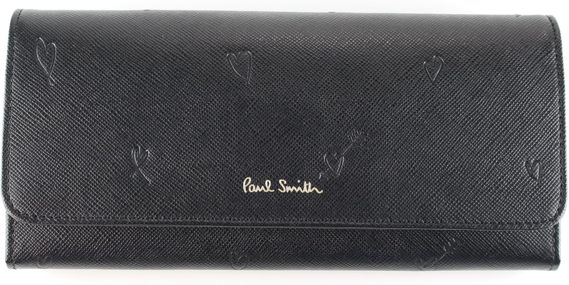 Amazon | ポールスミス 財布 レディース かぶせ長財布 スミシーハート