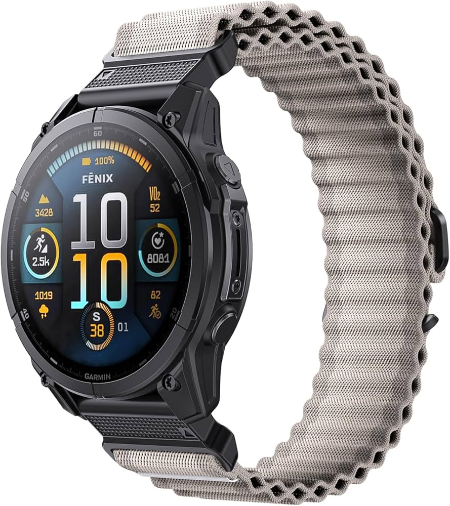 Amazon.com: Compatible with Garmin Fenix 5X/6X/7X/8 51mm Watch