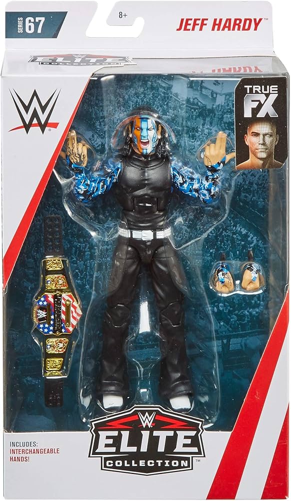 Amazon.com: WWE Jeff Hardy Elite Collection Action Figure : Toys