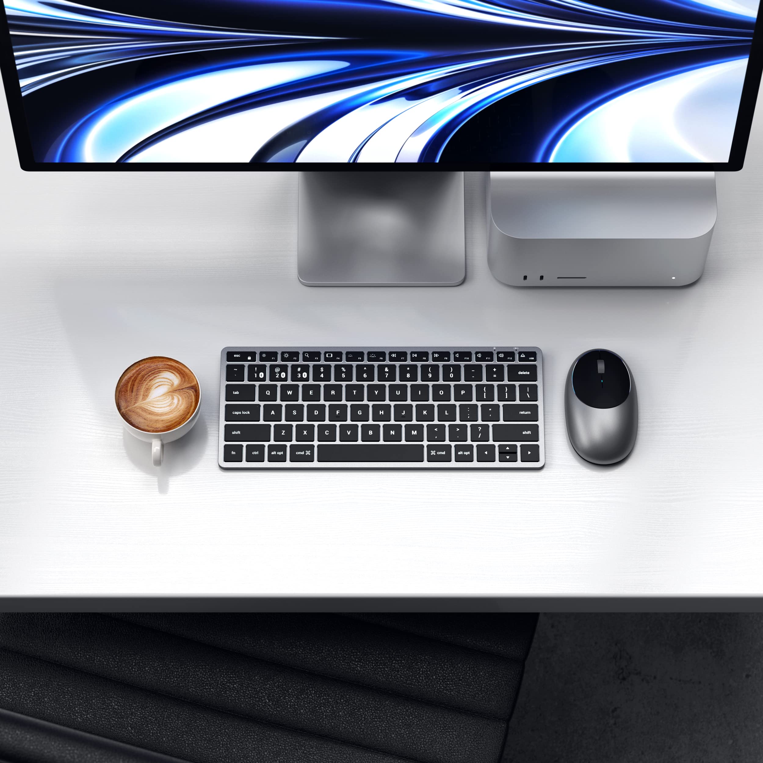 Amazon.com: Satechi Slim X1 Bluetooth Backlit Keyboard & M1