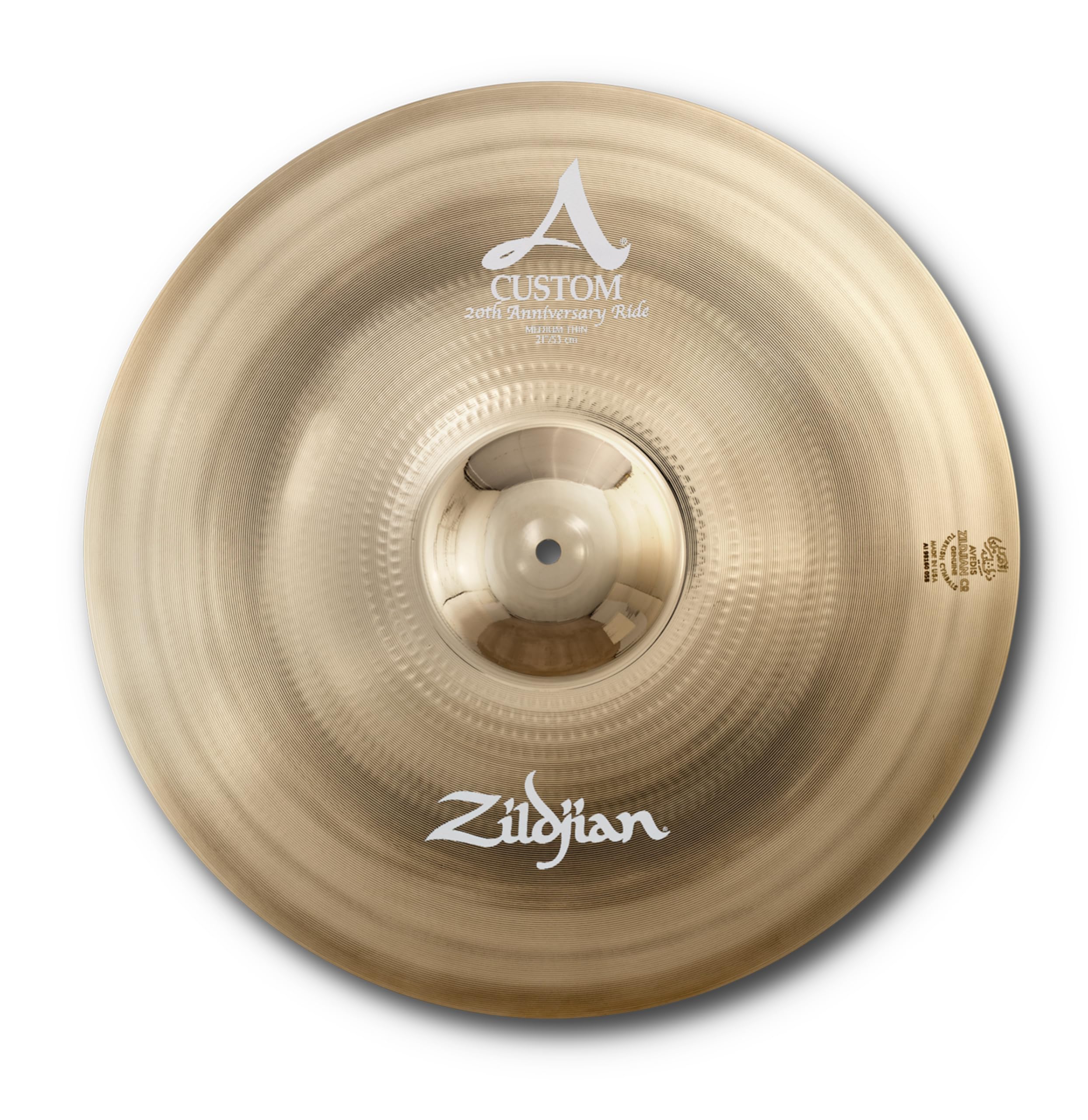 Amazon.co.jp: Zildjian/A.Custom 20th Anniversary Ride 21 : Musical