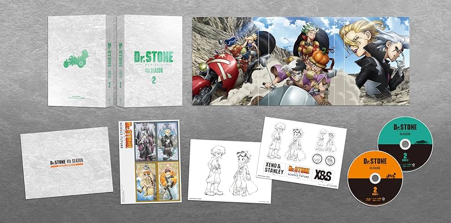 Amazon.co.jp: 『Dr．STONE』 4th SEASON DVD BOX 2 初回生産