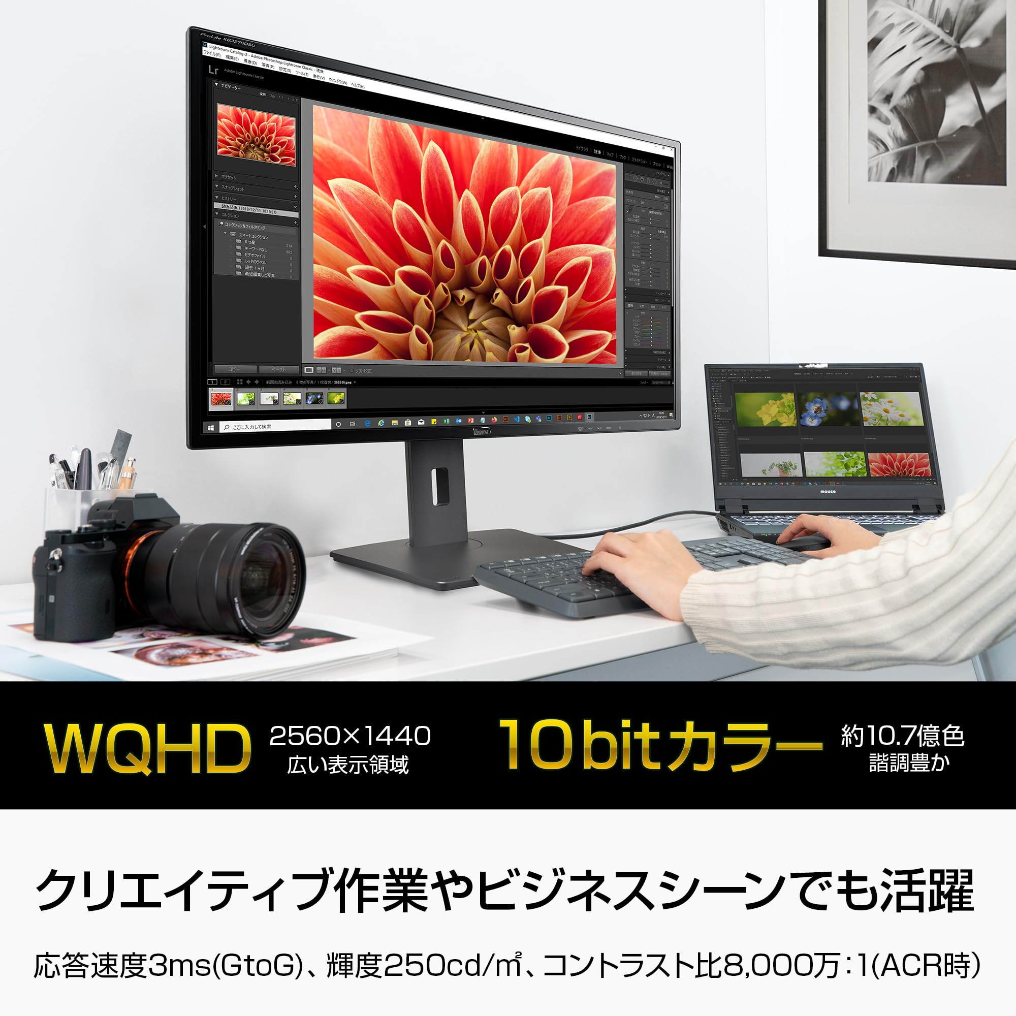 Amazon.co.jp: iiyama WQHD モニター ディスプレイ 31.5インチ ProLite