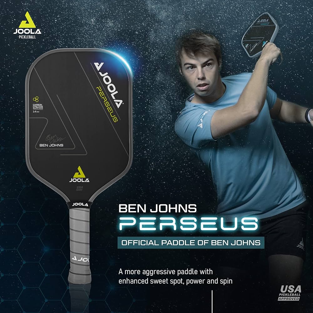 Amazon | JOOLA Ben Johns Perseus ピックルボールパドル チャージド