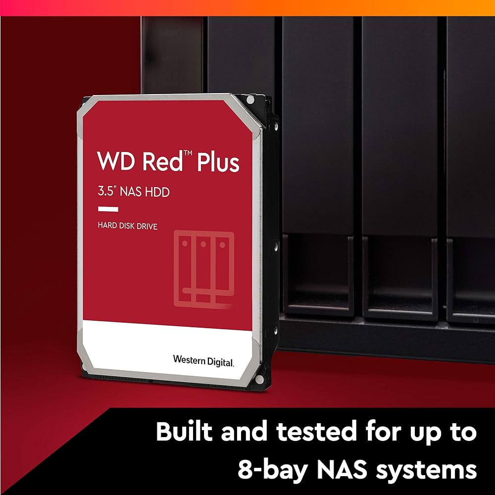 Amazon | Western Digital 4TB WD Red Plus NAS 内蔵ハードドライブ